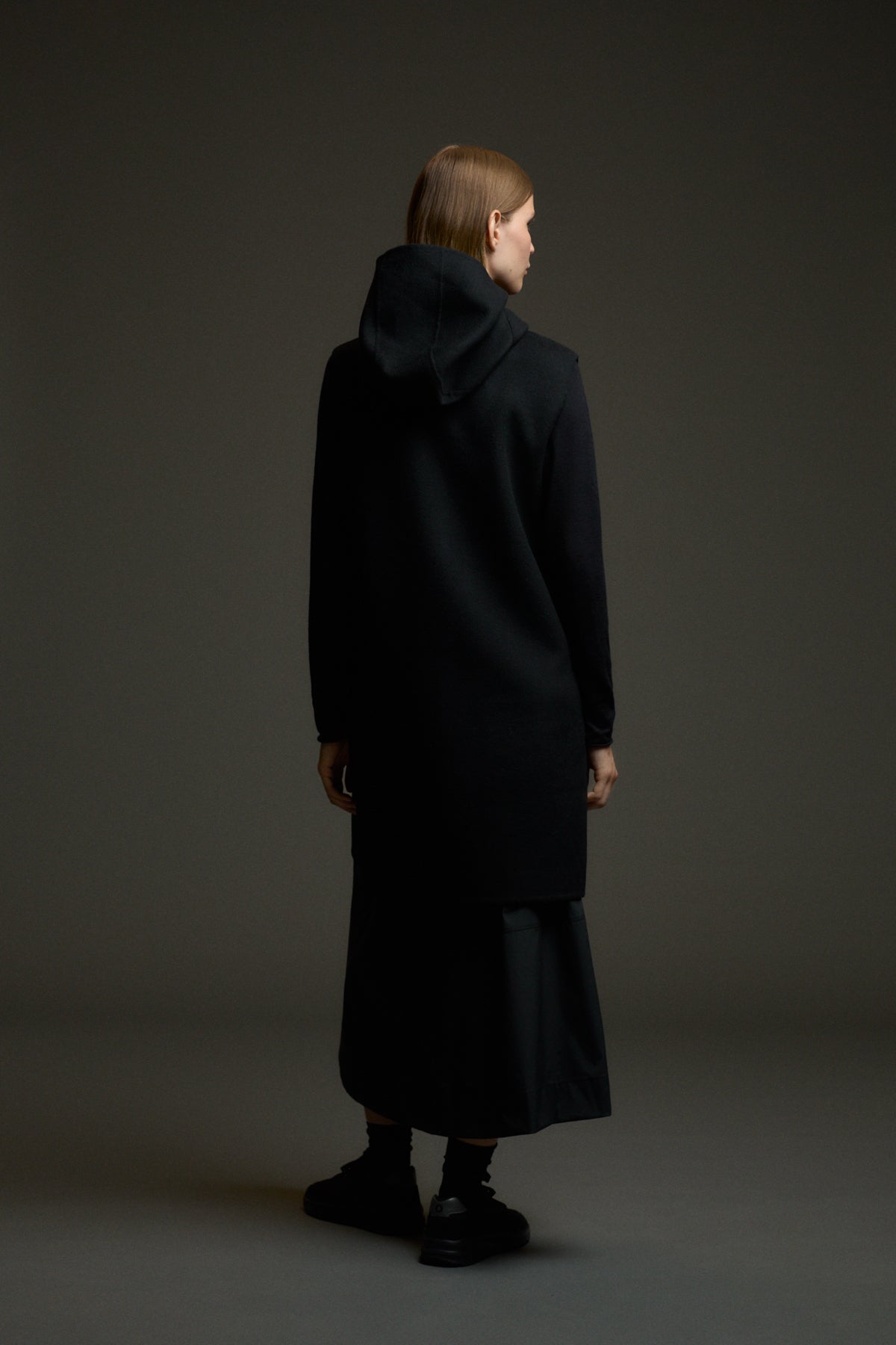 BLACK CIRCE COAT