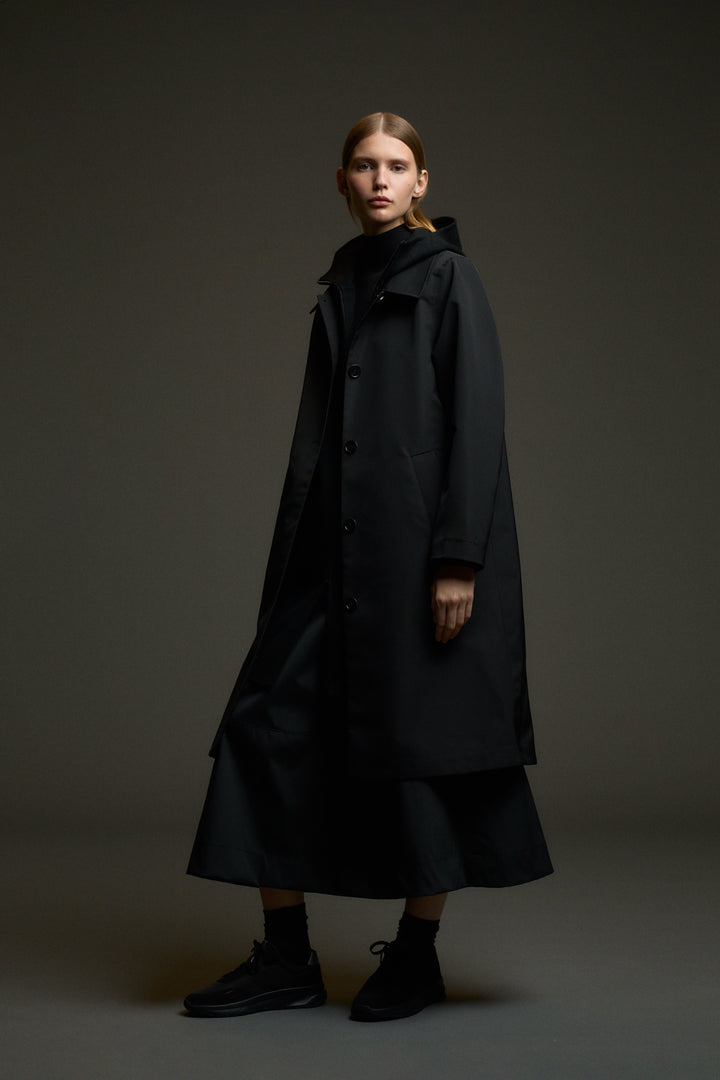 BLACK CIRCE COAT