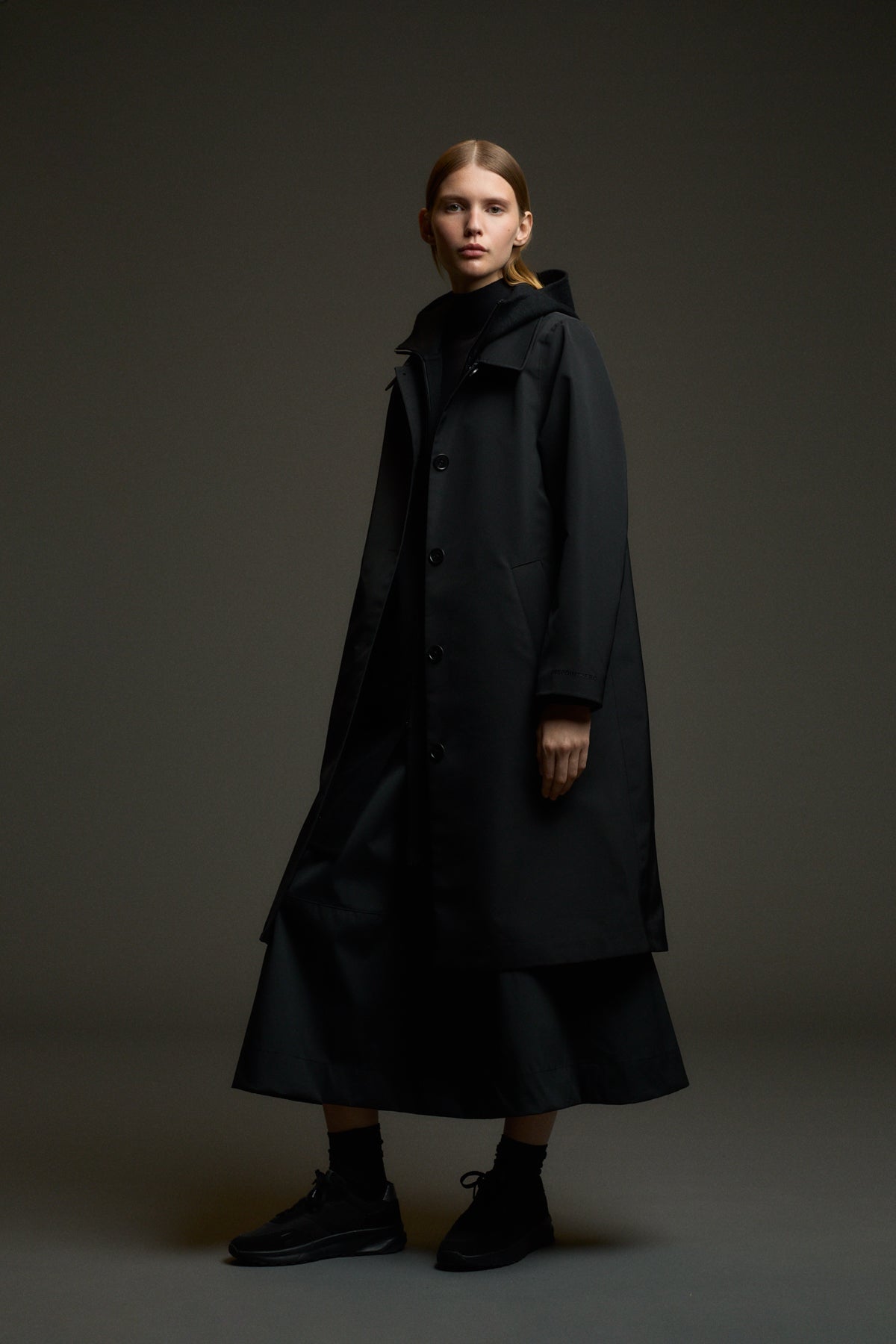 BLACK CIRCE COAT