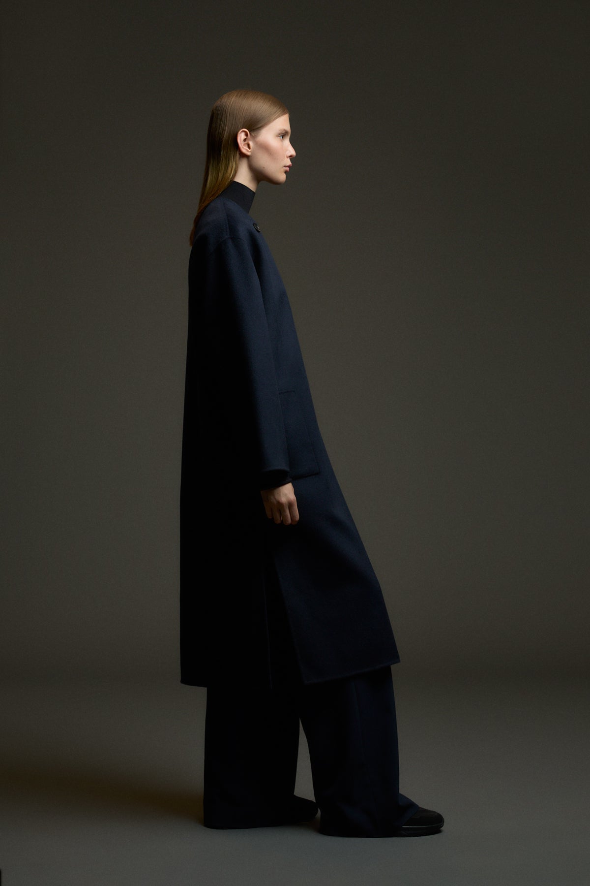 NAVY BLUE EOS COAT