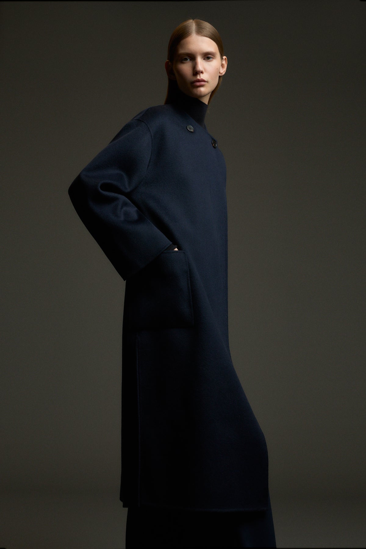 MANTEL EOS MARINEBLAU