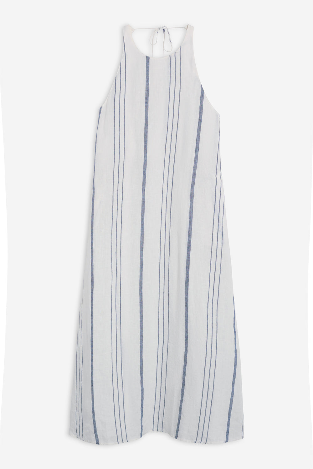 VESTIDO DE RAYAS CROME BLANCO