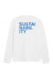 WHITE SUSTANO LONG-SLEEVED T-SHIRT