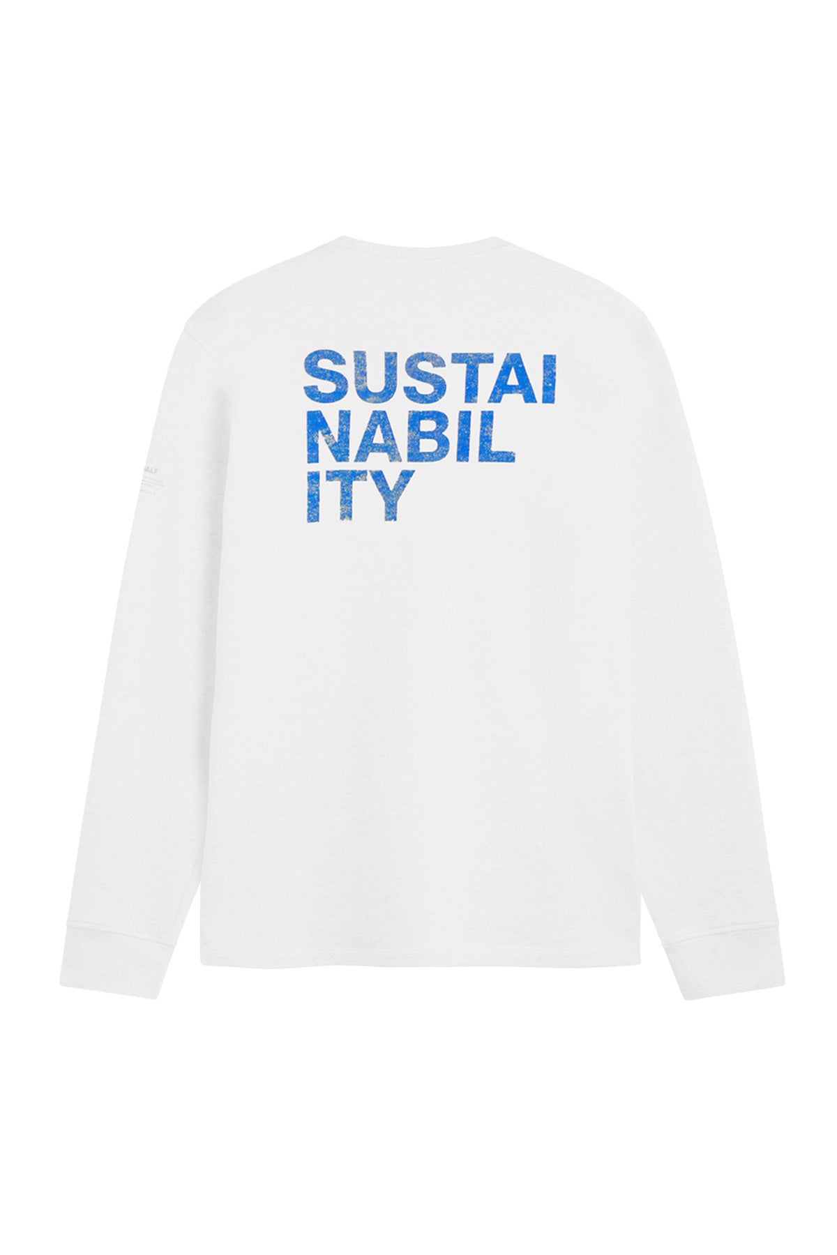 WHITE SUSTANO LONG-SLEEVED T-SHIRT