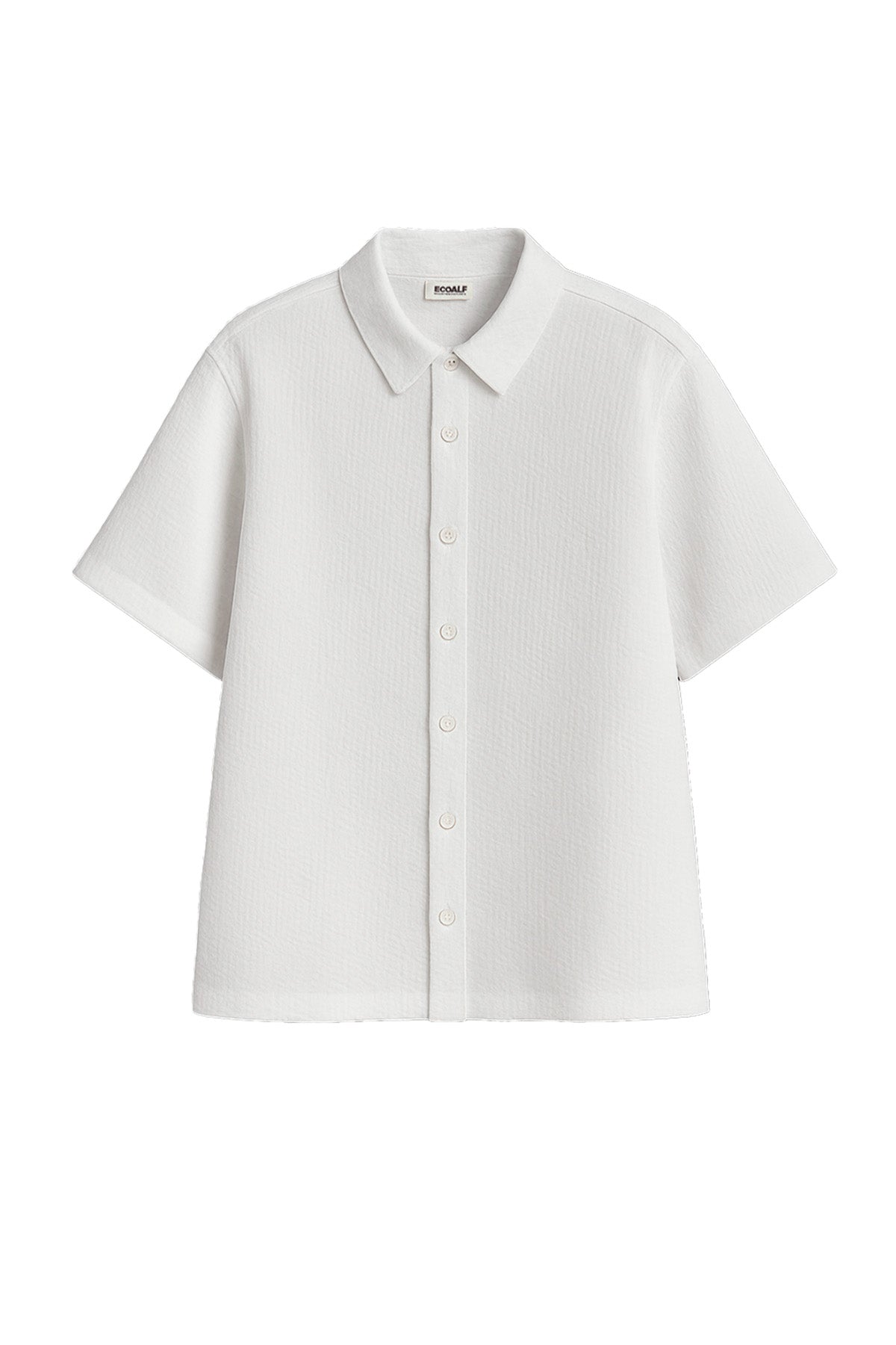 CAMISA MELANIA DE SEERSUCKER BLANCA