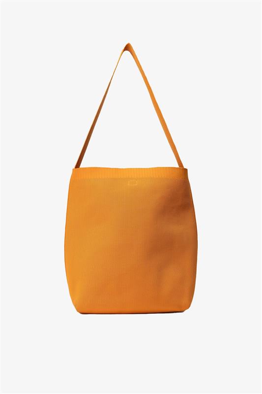 BOLSO BUCKET MARTA TIKA LISO NARANJA DE MUJER