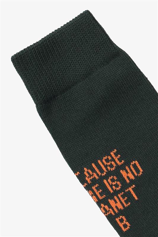 CHAUSSETTES BROAD VERTES UNISEXES