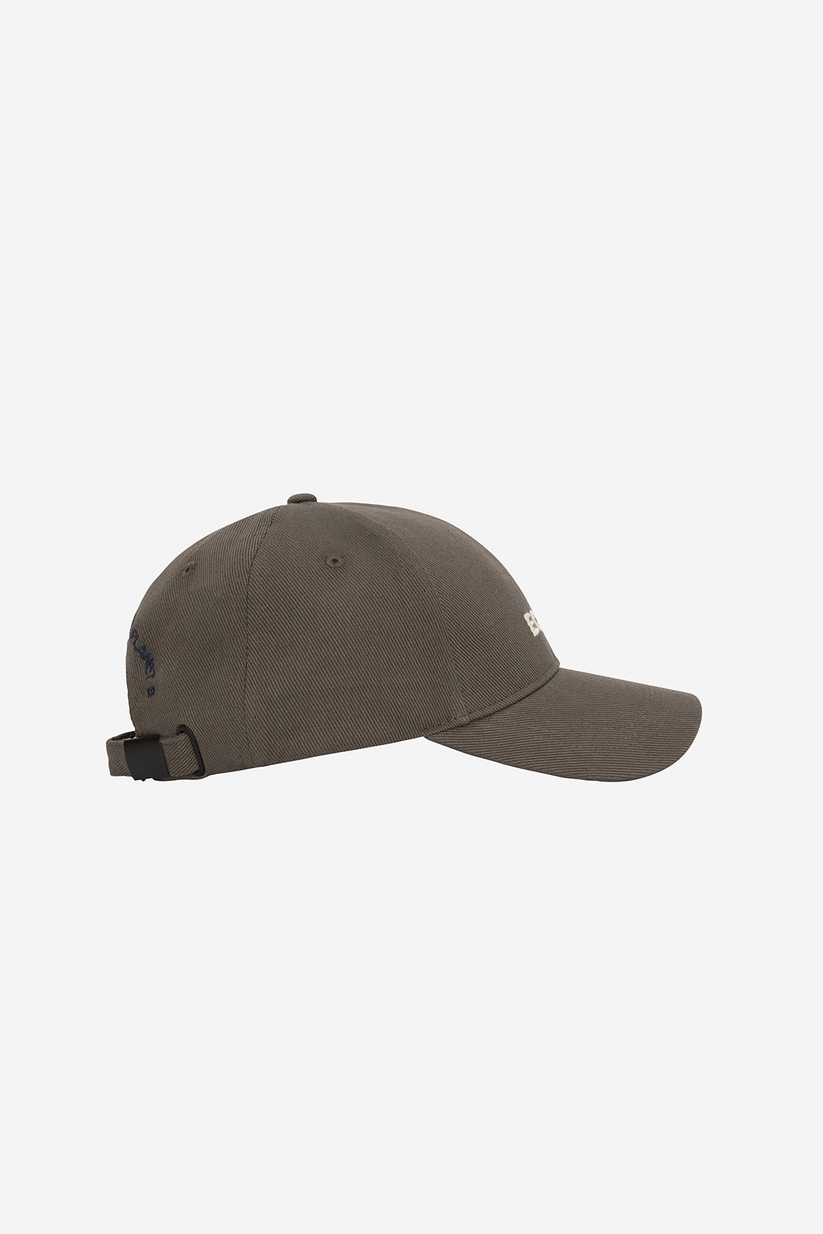 BROWN EMBROIDERED CAP 