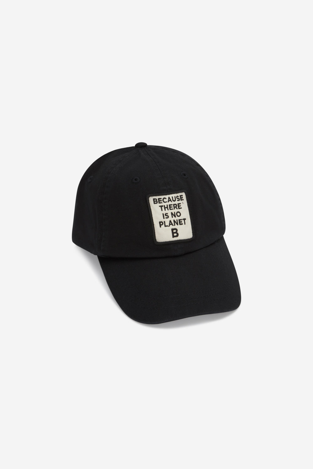BLACK PATCH BECAUSE CAP 