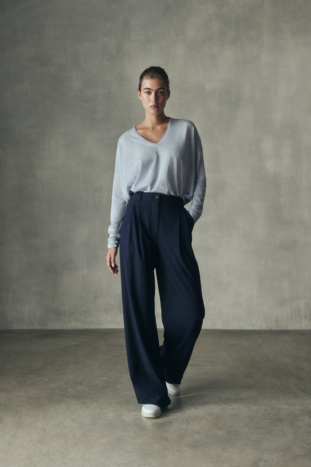 PULLOVER ANTURIO HELLBLAU