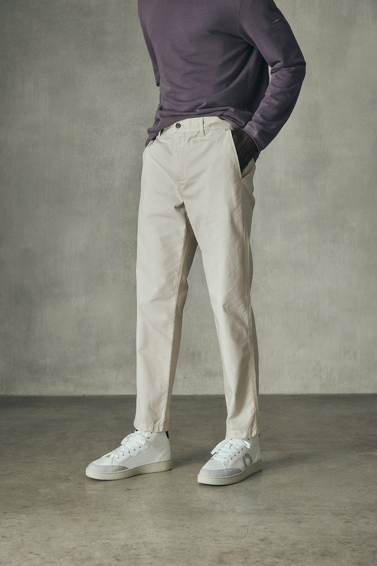 LIGHT BEIGE ARAS TROUSERS