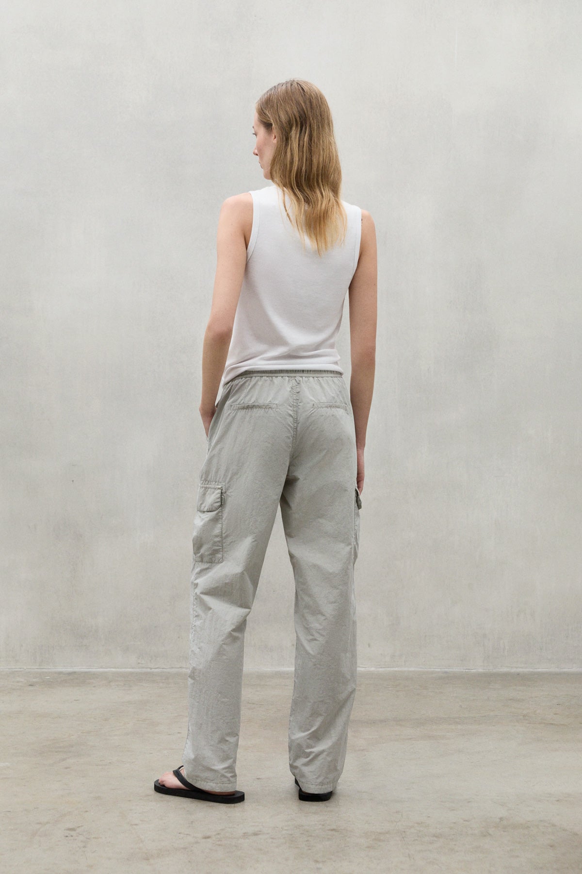 WHITE COLIN TROUSERS