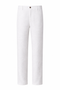 WHITE ETHIWIN LINEN TROUSERS