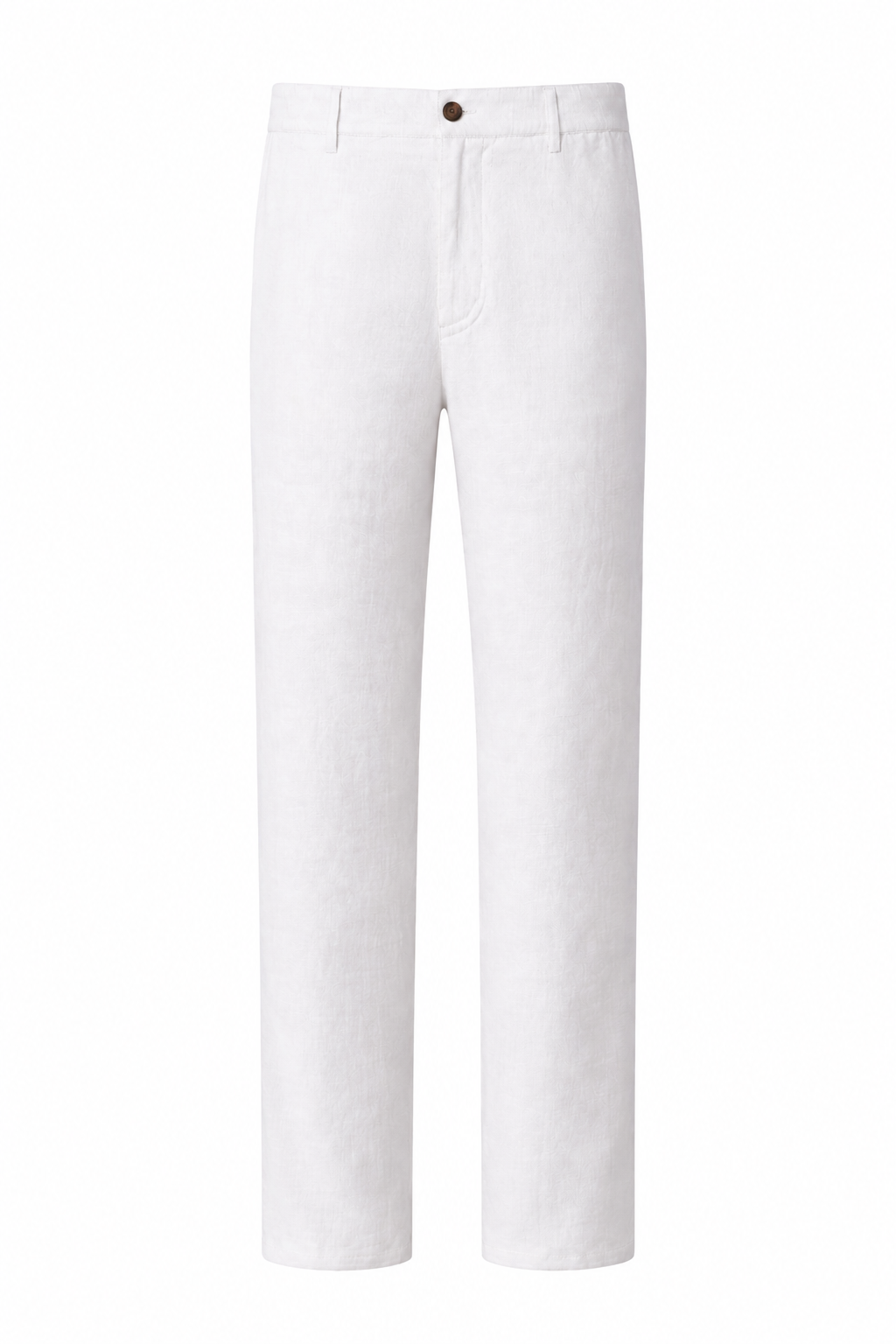 WHITE ETHIWIN LINEN TROUSERS