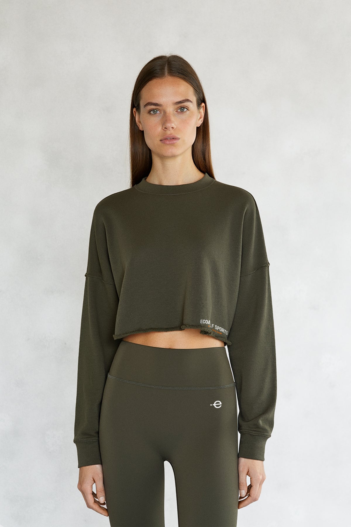 GREEN SWEATSHIRT FRONT