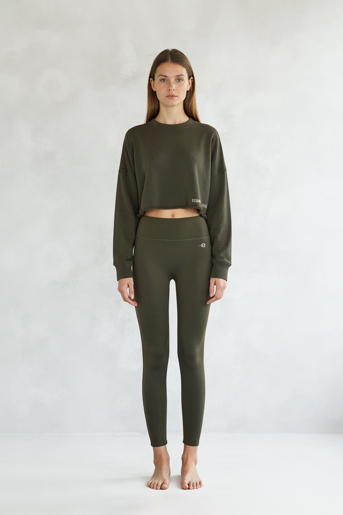 GREEN SWEATSHIRT FRONT