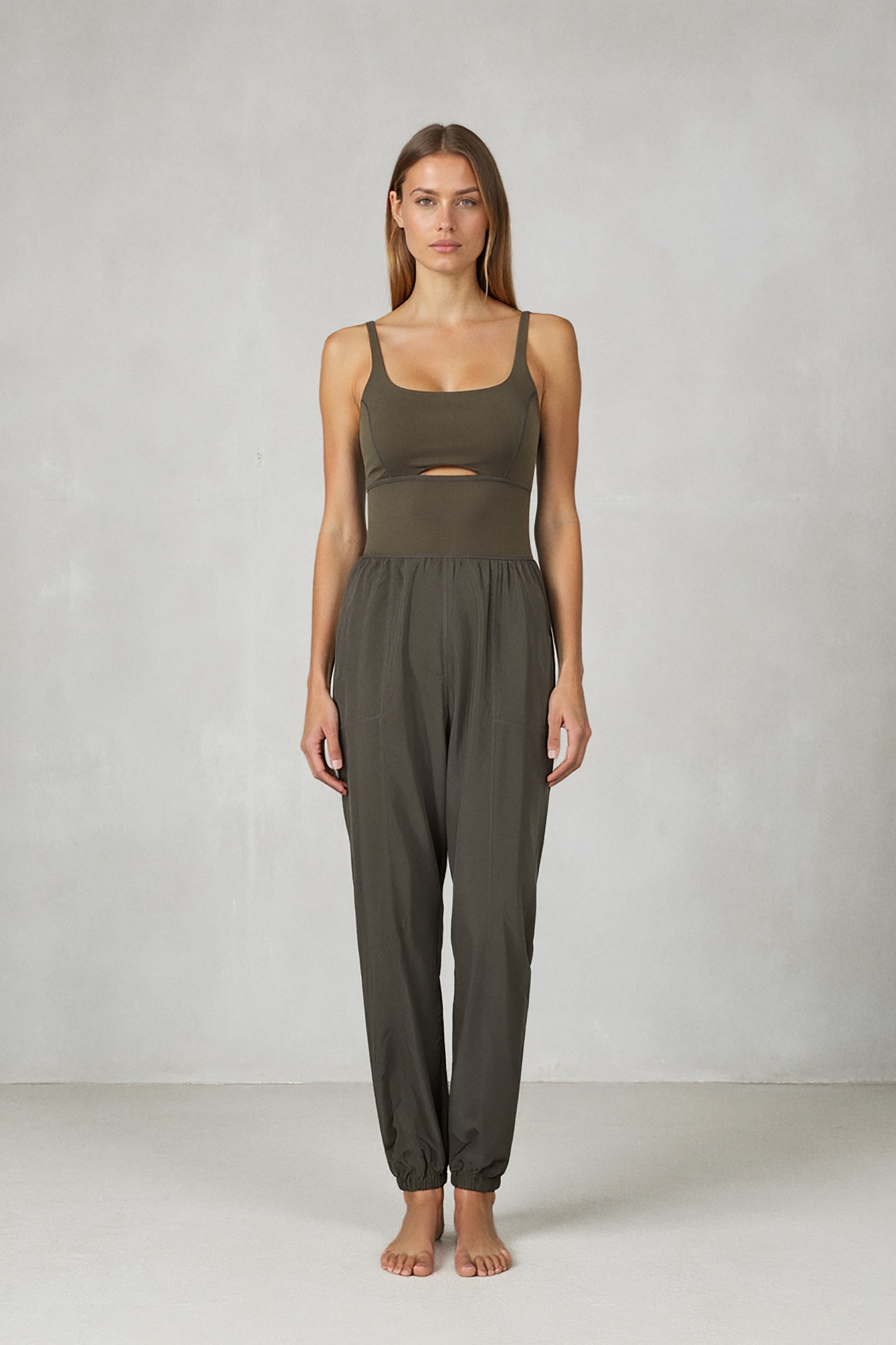 GREEN JUMPSUIT CHRYS