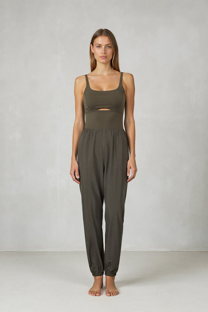 GREEN JUMPSUIT CHRYS