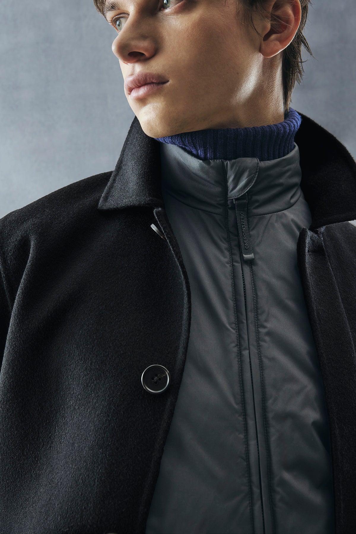 NAVY BLUE CRONO COAT