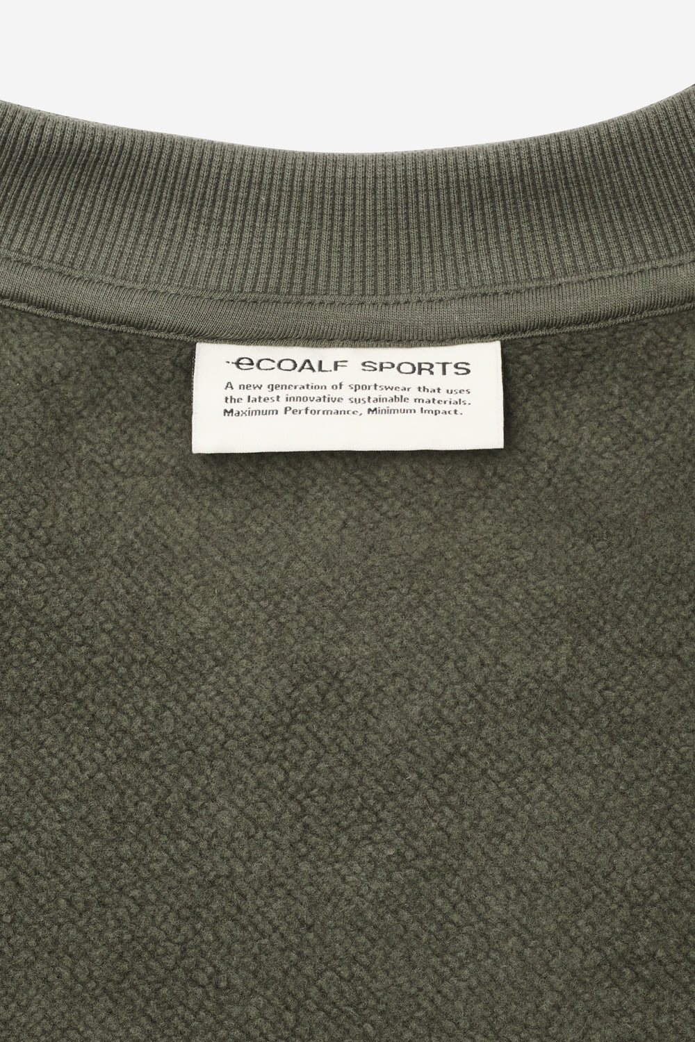 GREEN SWEATSHIRT FRONT