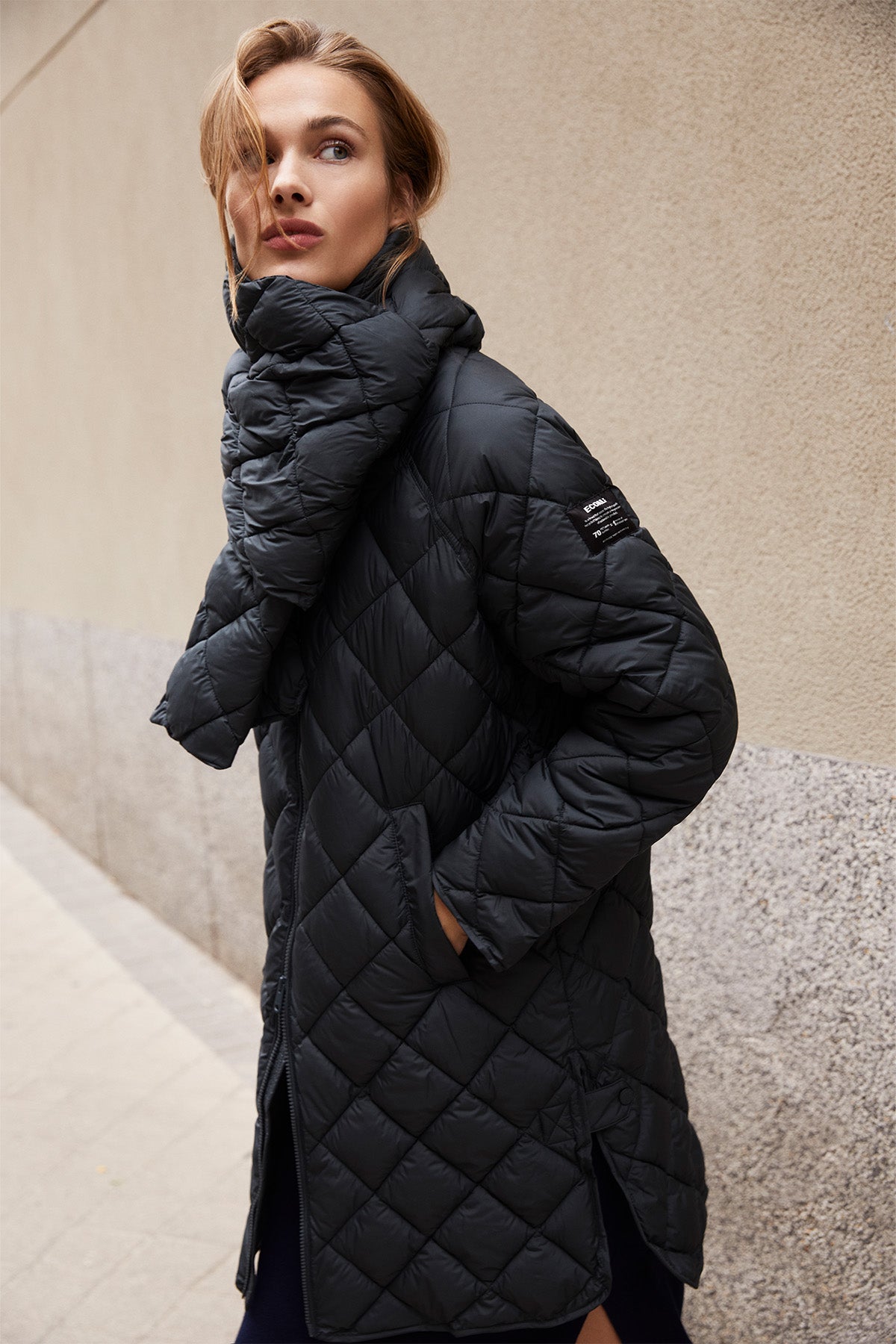 Montgo oversized coat | ECOALF