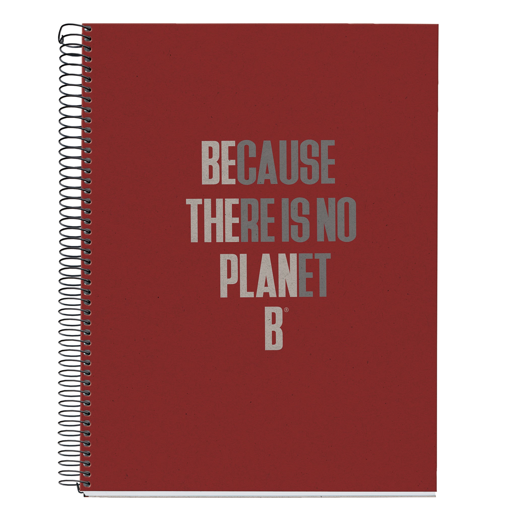 NOTEBOOK A4 BECAUSE RED – ECOALF