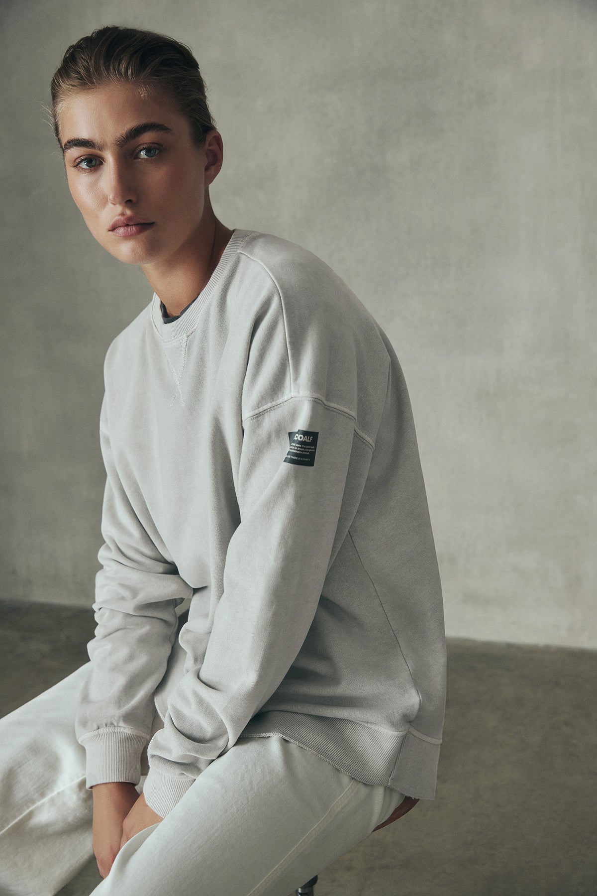 SUDADERA ELVAS BLANCA