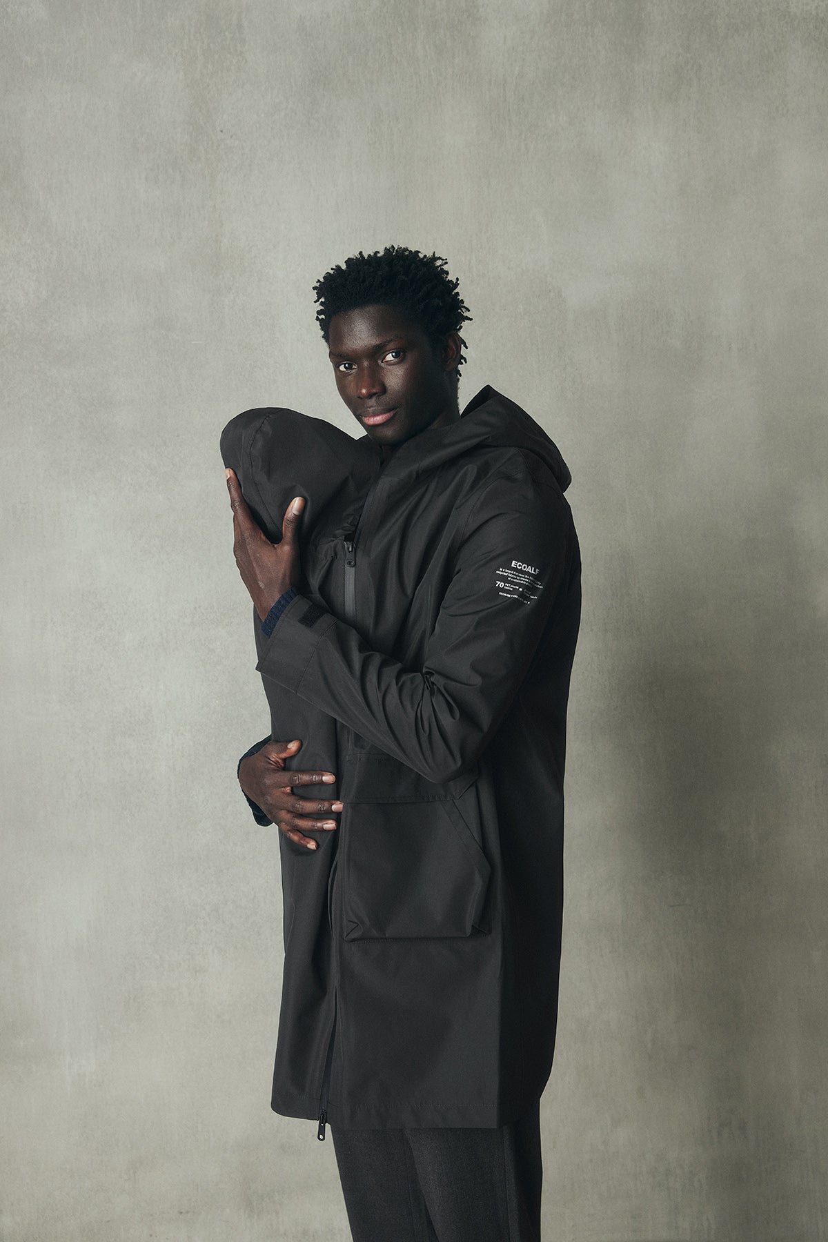 BLACK EVEREST JACKET UNISEX | ECOALF