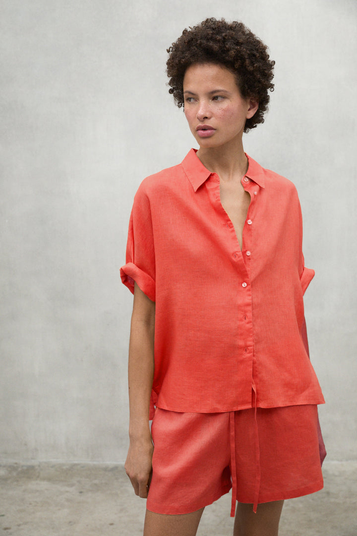 CAMISA MELANIA NARANJA