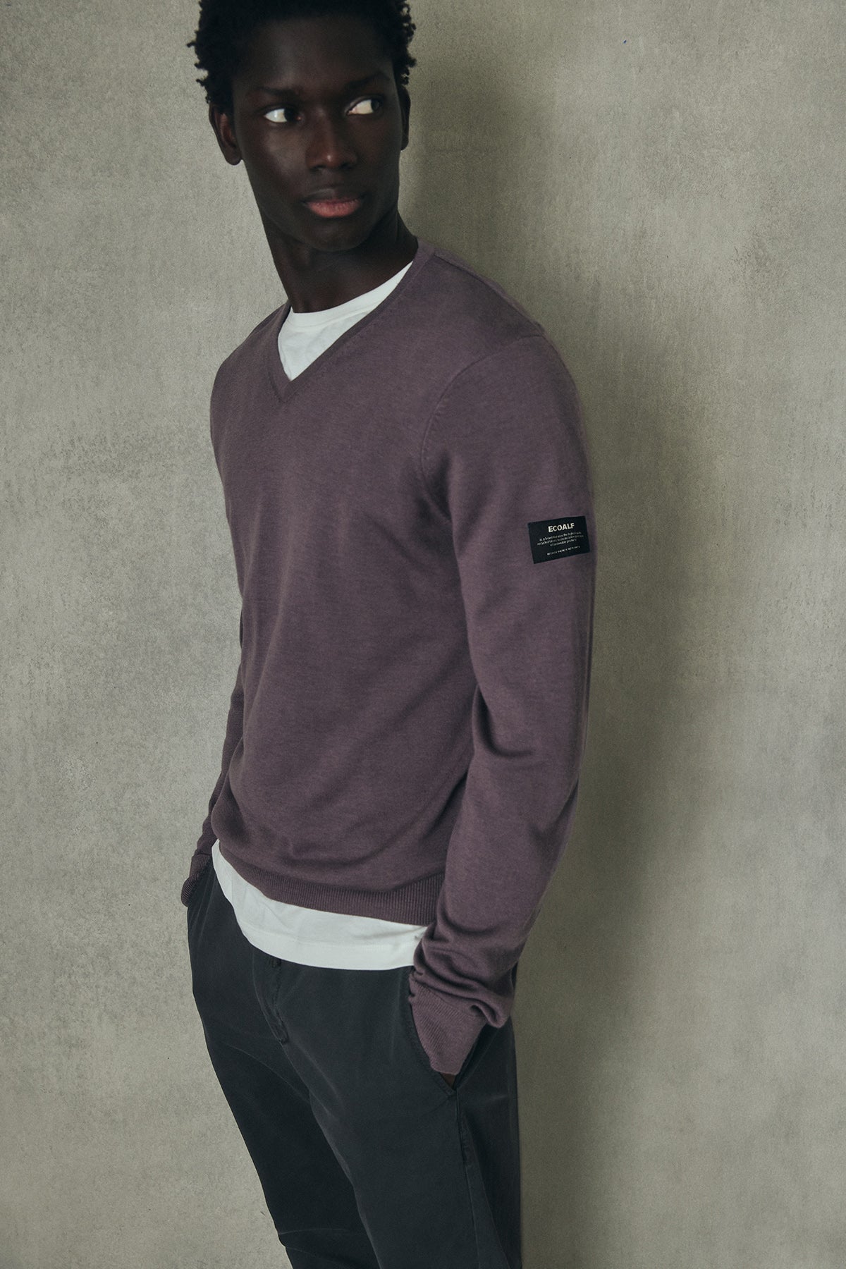 PURPLE FERRO SWEATER