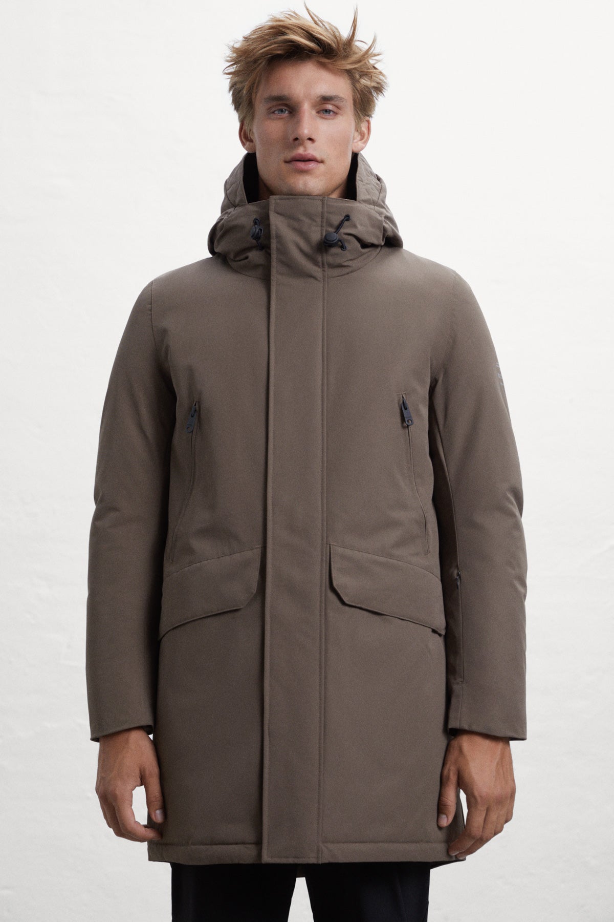 Iceberg jacket with a hood for the rain | ECOALF