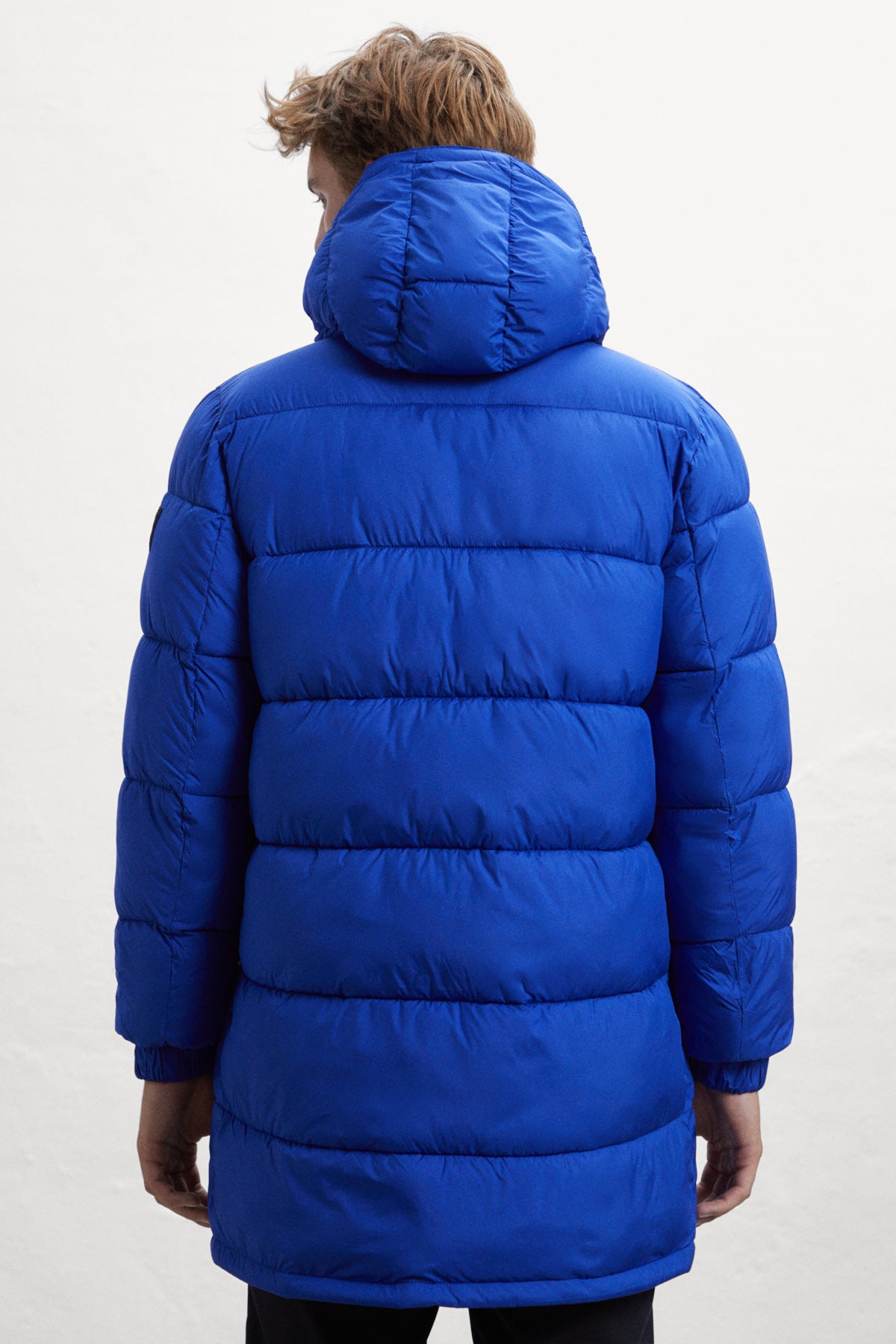 Ecoalf LOVAR JACKET MAN - Abrigo de invierno - blue print/azul 