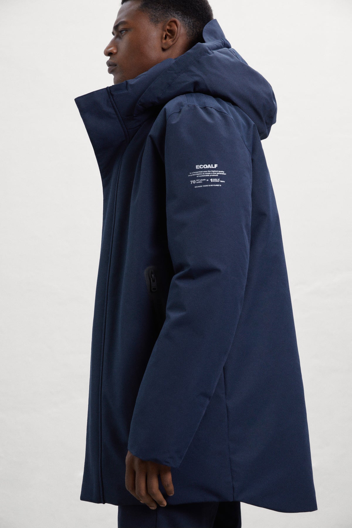 Parko waterproof coat with a hood for the rain | ECOALF