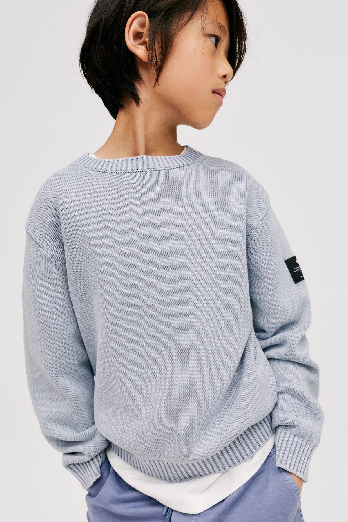 ACER KNIT SWEATER BLUE