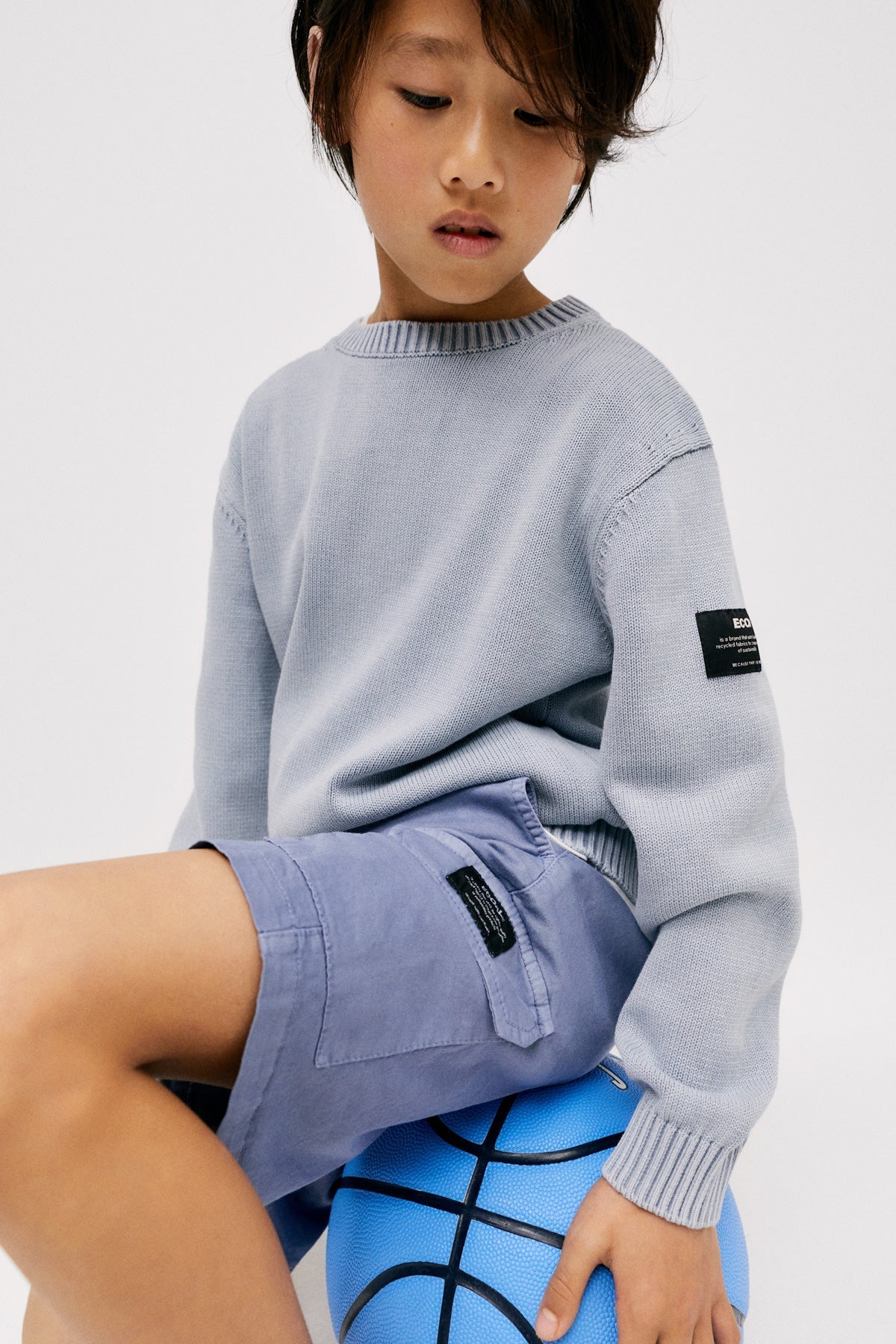 ACER KNIT SWEATER BLUE