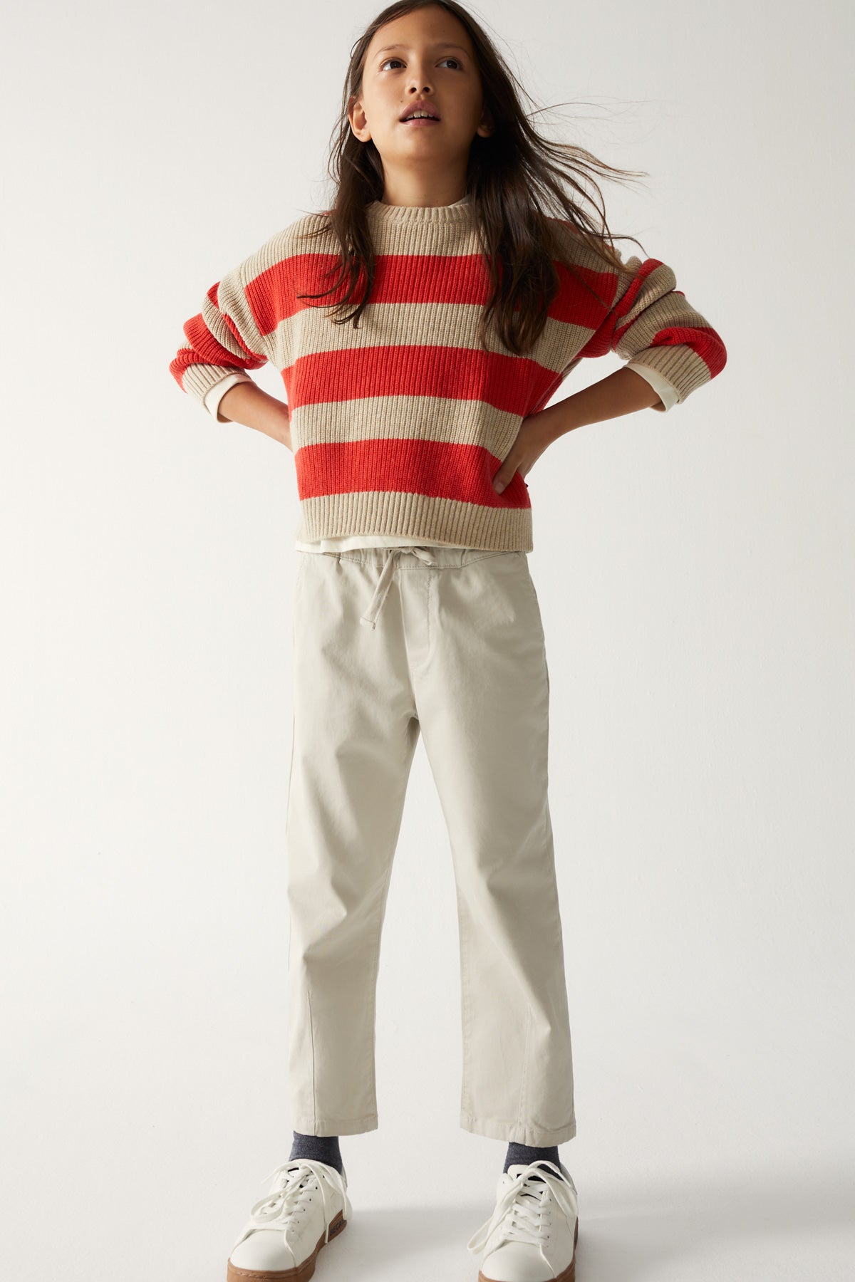 RED BUSH KNITTED JUMPER 