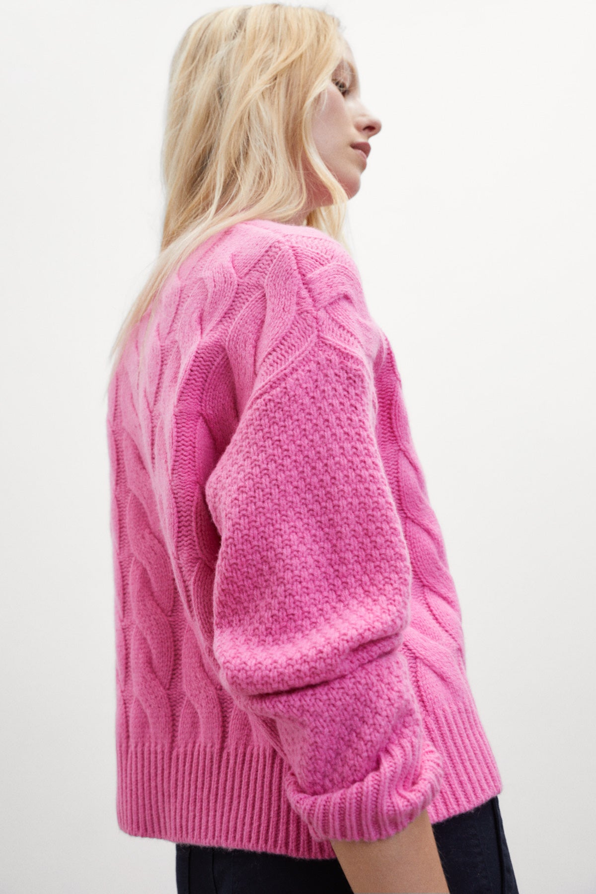 PINK MIMOSA KNITTED JUMPER  