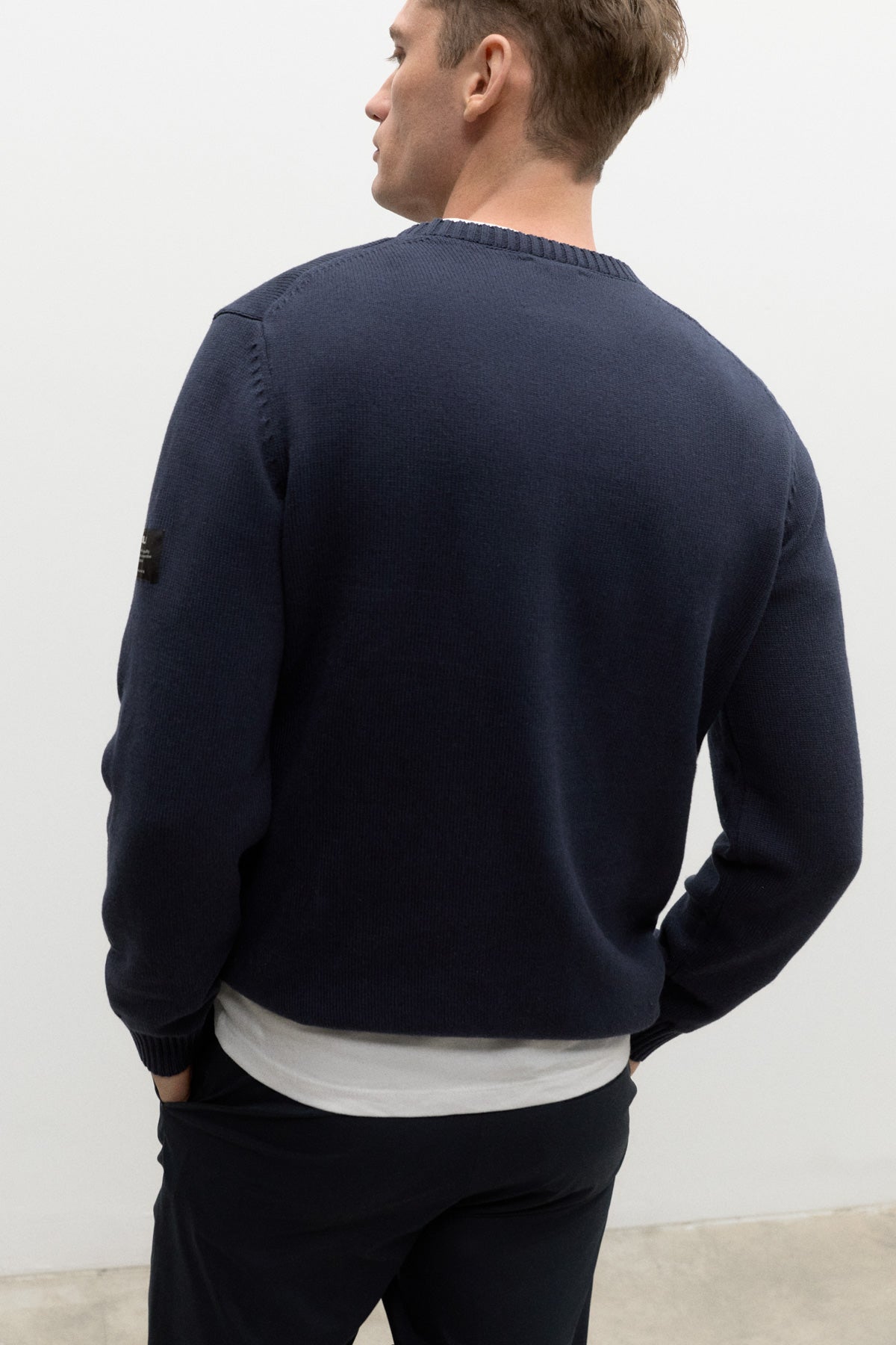 TAIL KNIT SWEATER DEEP NAVY