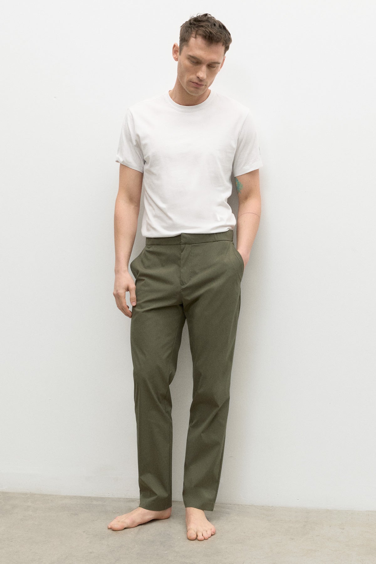 POMA TROUSERS GREEN