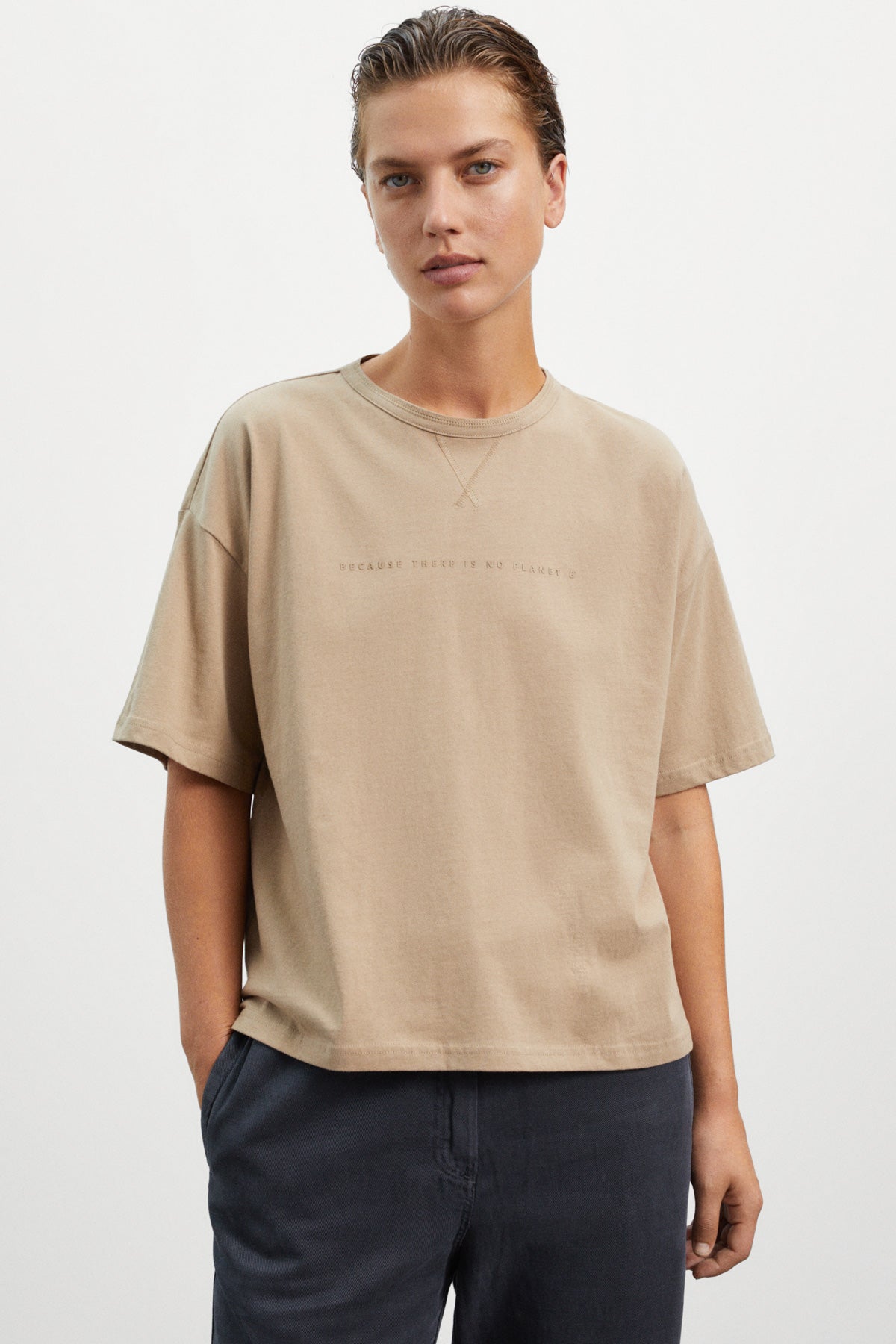BROWN ODESE T-SHIRT 