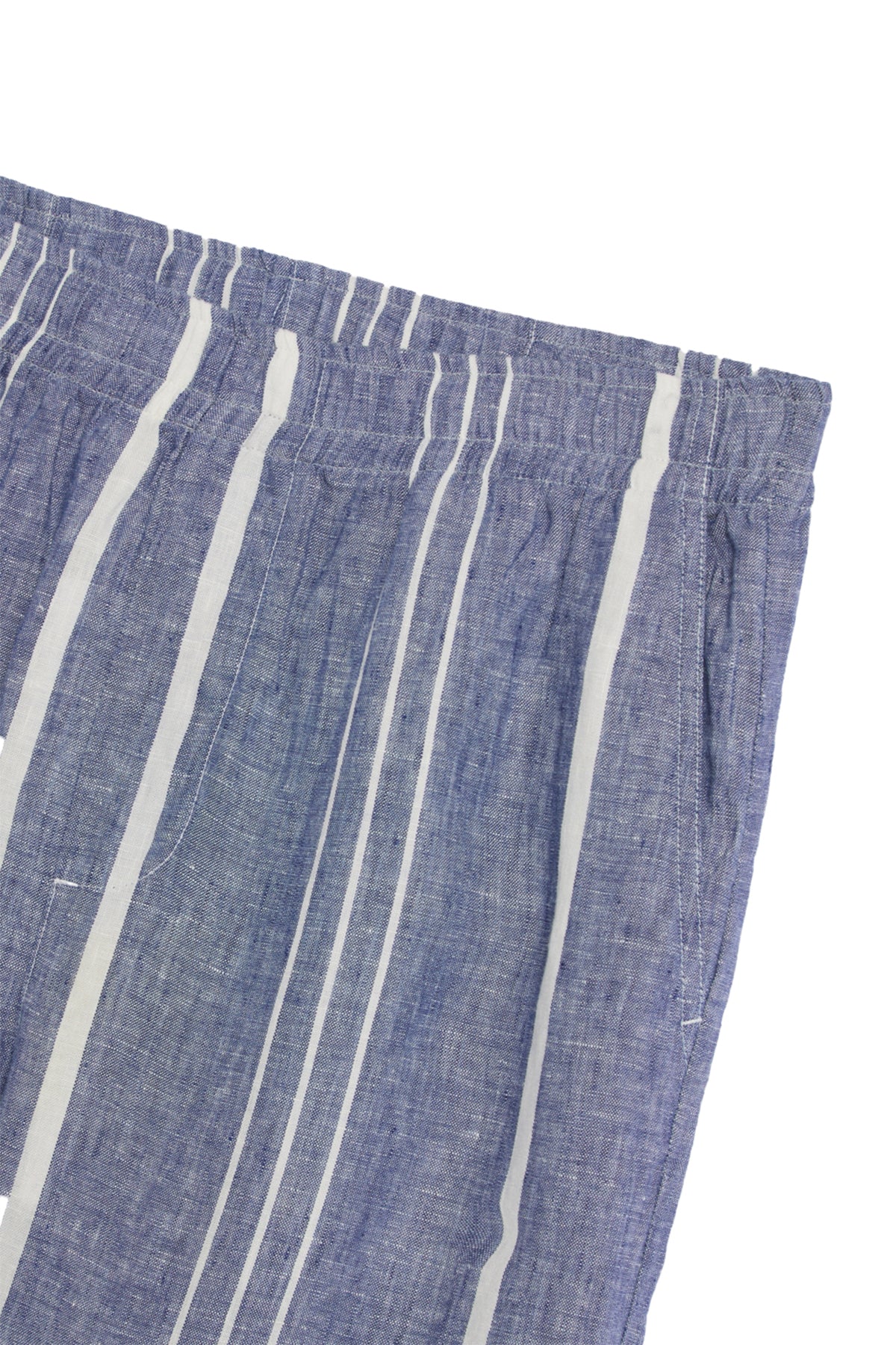 PANTALONI A RIGHE GINA BLU