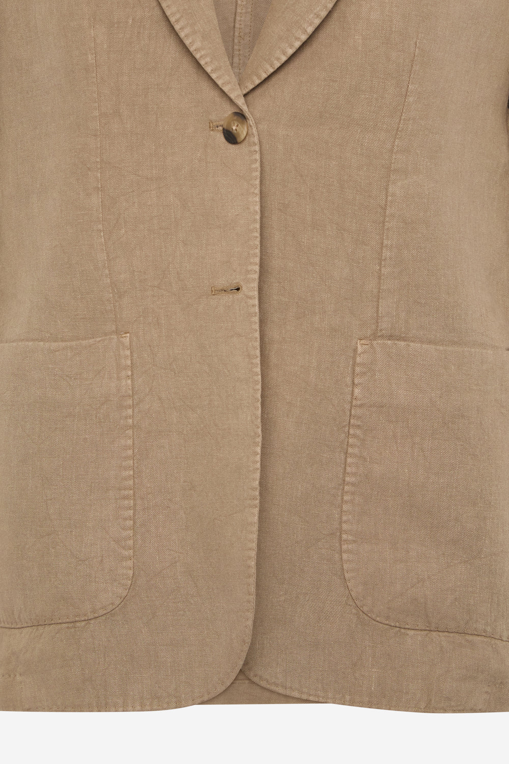 BLAZER HOJA CÁÑAMO BEIGE