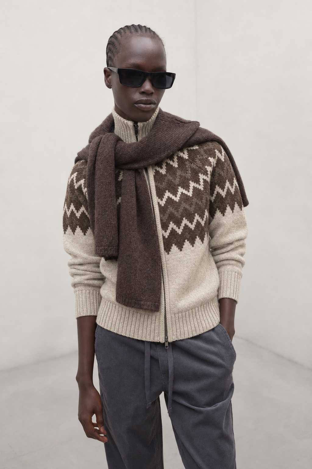 PULLOVER GRECAS BEIGE