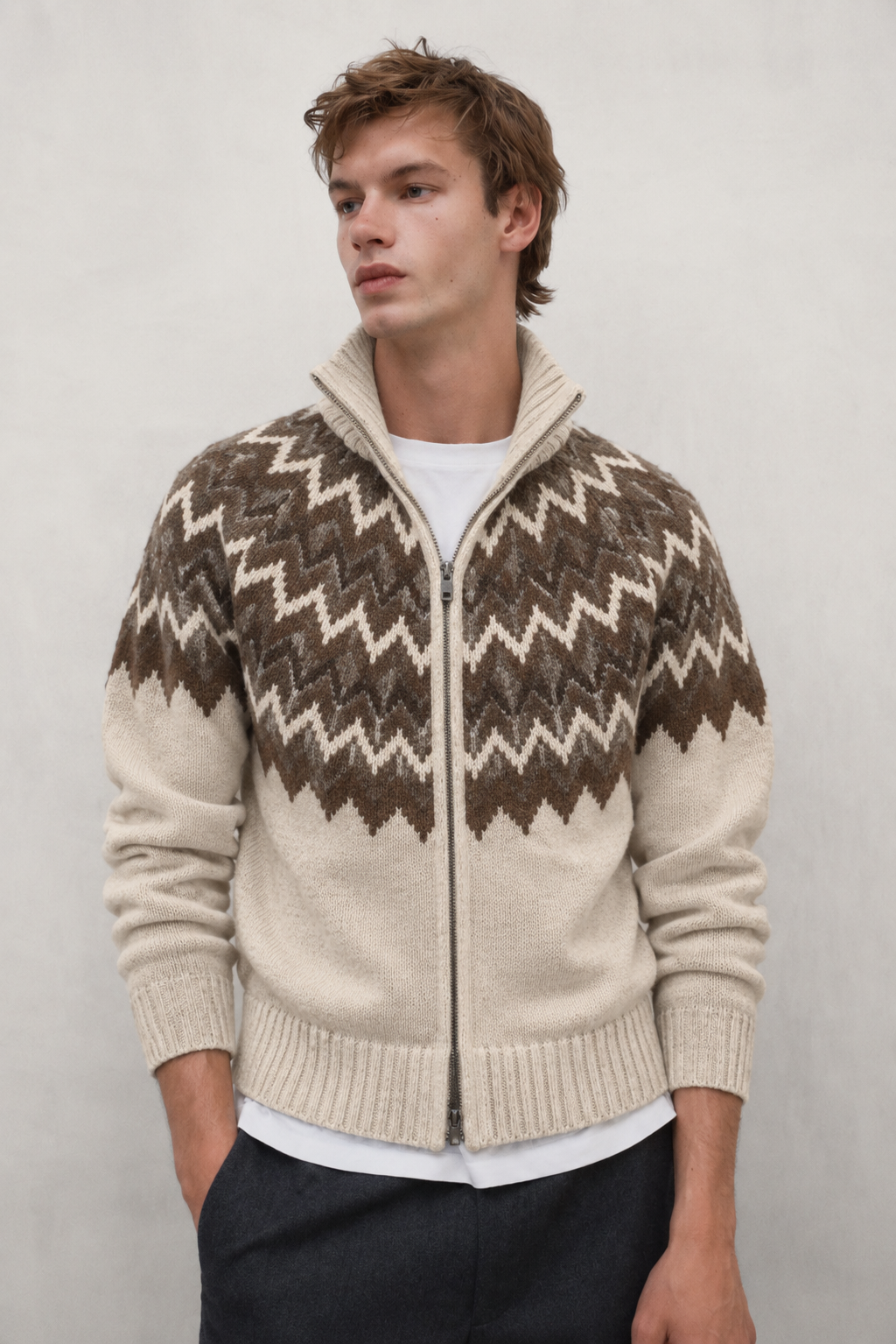 PULL GRECOS BEIGE
