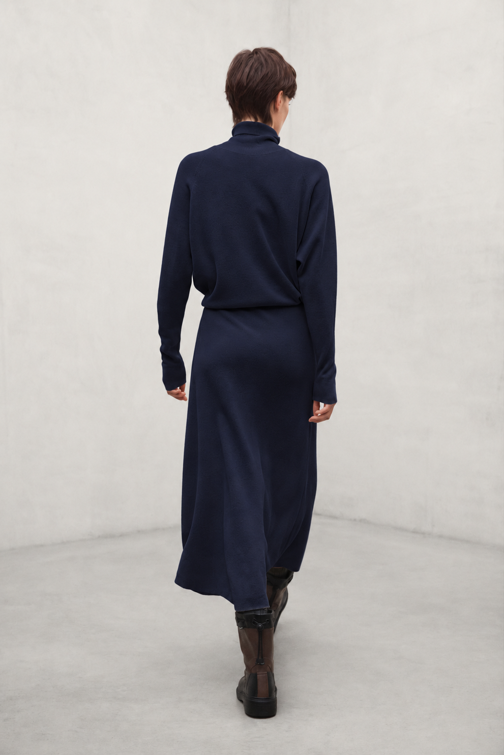 VESTIDO ANNIE AZUL MARINO