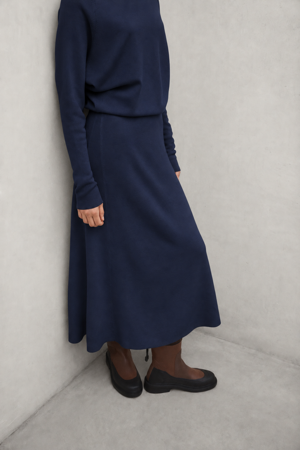 KLEID ANNIE MARINEBLAU