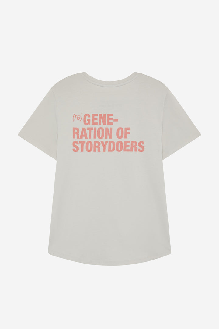 T-SHIRT REGENERATION GRAY AND PINK