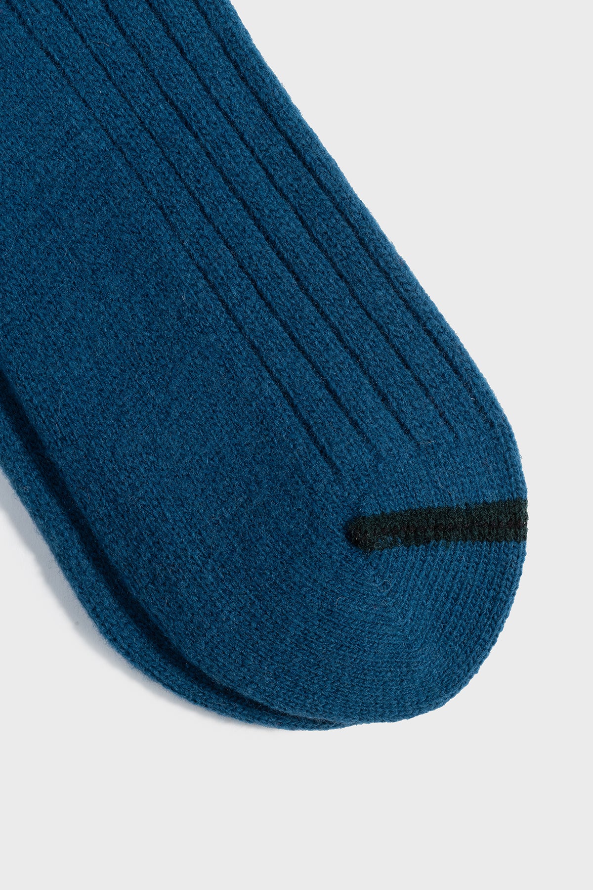 BLUE CONTRASTE LONG SOCKS