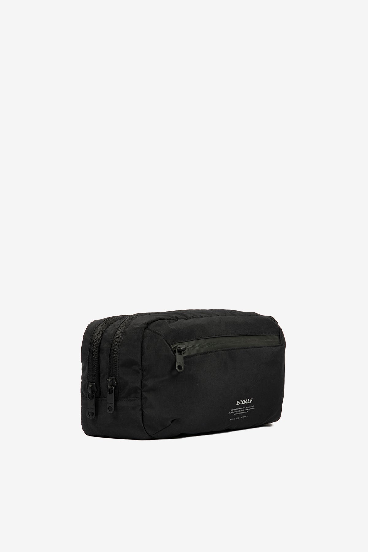 BLACK OSLO TOILETRY BAG