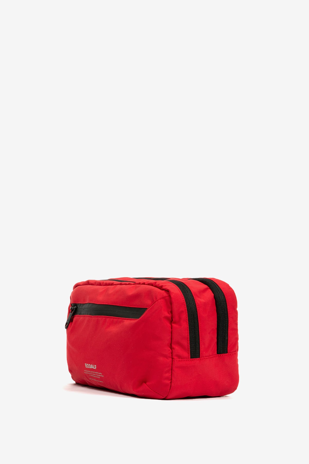 RED OSLO TOILETRY BAG